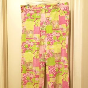 Lilly Pulitzer crop pants